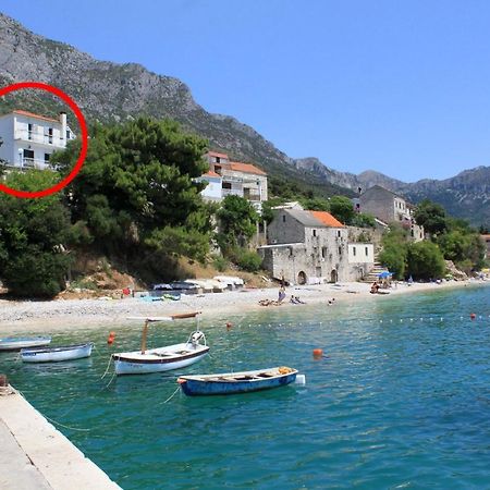 Apartments By The Sea Brist, Makarska - 505 Podaca Exteriör bild