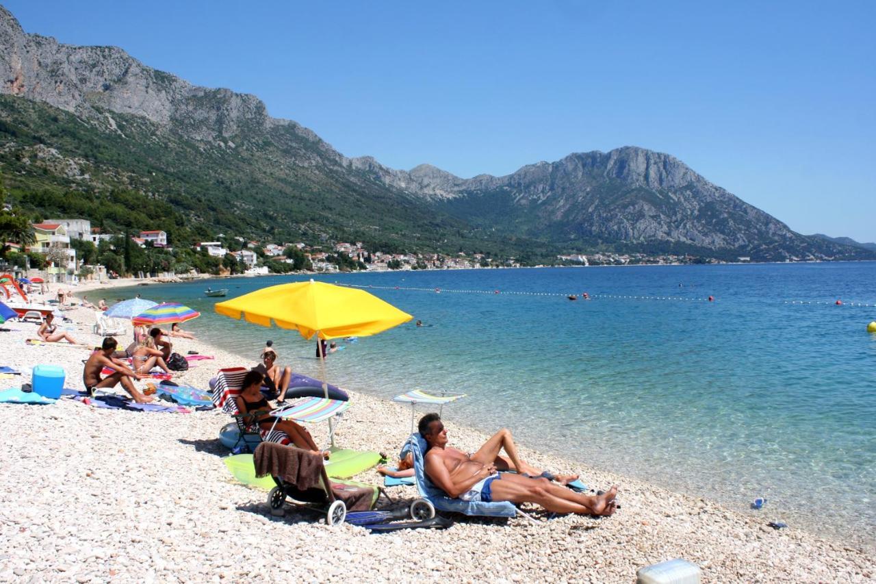 Apartments By The Sea Brist, Makarska - 505 Podaca Exteriör bild