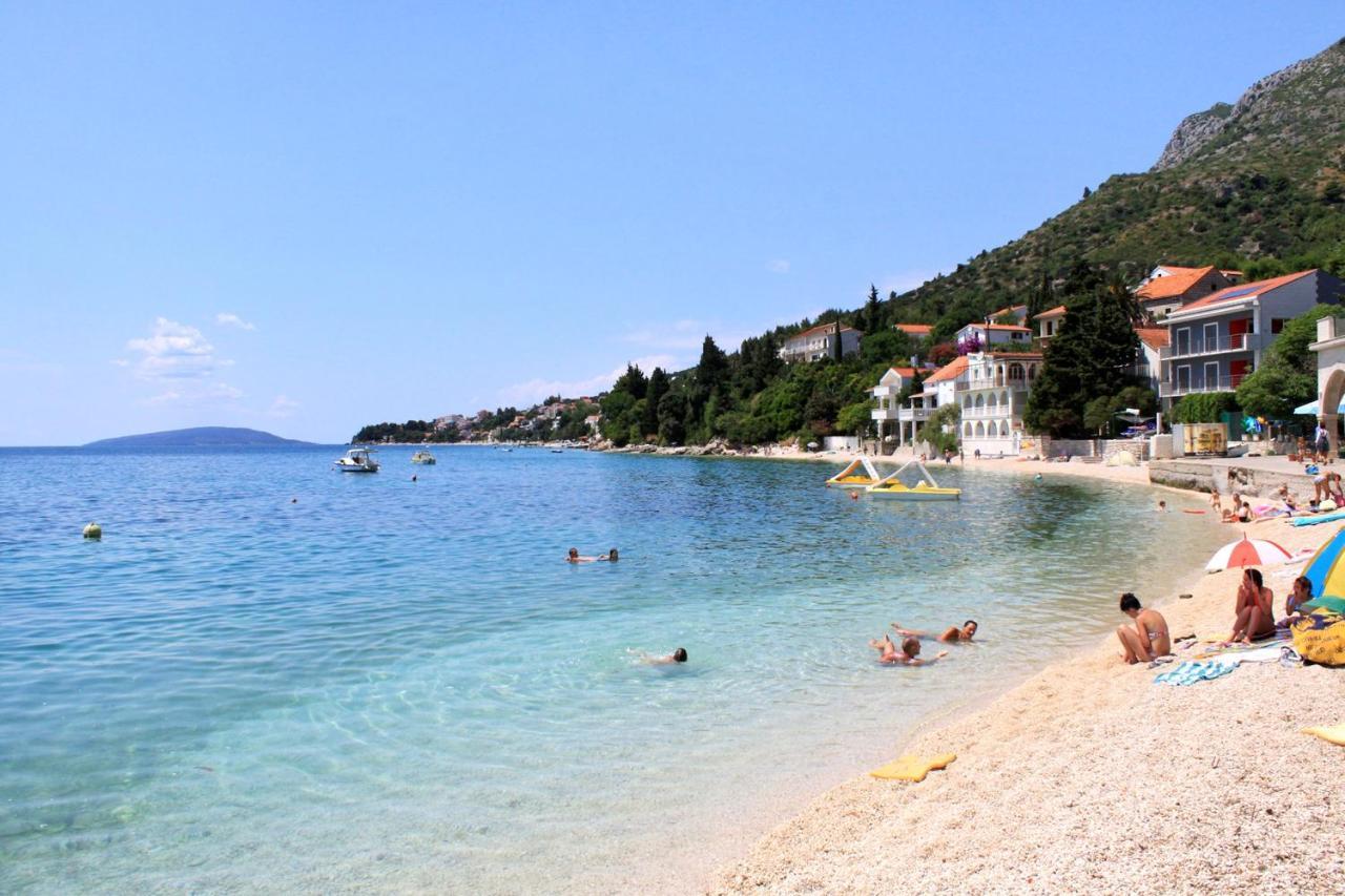 Apartments By The Sea Brist, Makarska - 505 Podaca Exteriör bild