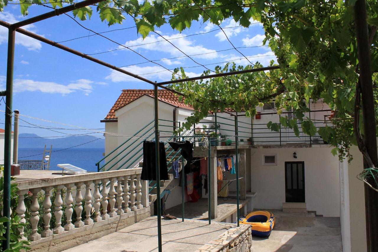 Apartments By The Sea Brist, Makarska - 505 Podaca Exteriör bild